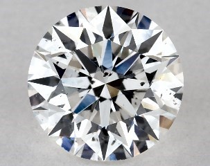 0.75 Carat E-SI1 Excellent Cut Round Diamond