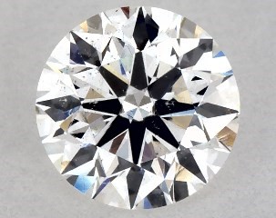 0.76 Carat D-SI1 Excellent Cut Round Diamond