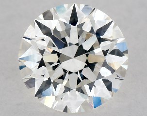 0.76 Carat H-SI1 Excellent Cut Round Diamond