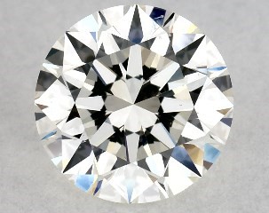 0.77 Carat I-SI1 Excellent Cut Round Diamond