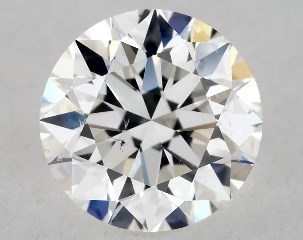 0.77 Carat I-SI1 Excellent Cut Round Diamond