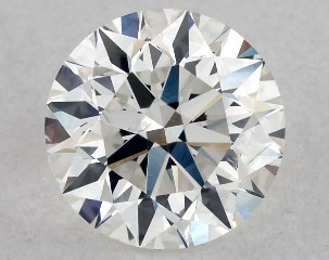 0.78 Carat H-SI1 Excellent Cut Round Diamond