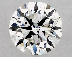 1.00 Carat F-SI1 Good Cut Round Diamond