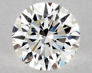 1.00 Carat G-SI1 Good Cut Round Diamond