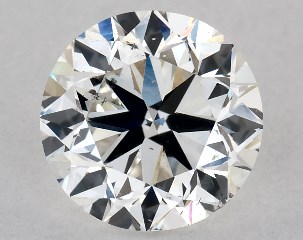 1.00 Carat H-SI1 Very Good Cut Round Diamond