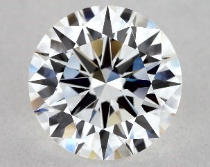 Lab-Created 1.00 Carat E-VS1 Very Good Cut Round Diamond