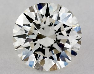 1.00 Carat I-SI1 Excellent Cut Round Diamond