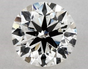 1.00 Carat I-SI1 Very Good Cut Round Diamond