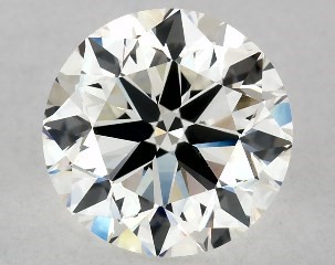 1.00 Carat I-VVS2 Very Good Cut Round Diamond