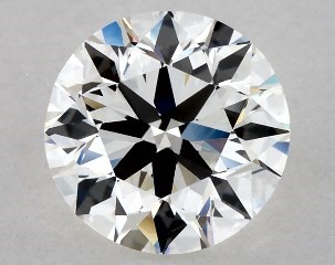 1.00 Carat I-VVS2 Excellent Cut Round Diamond