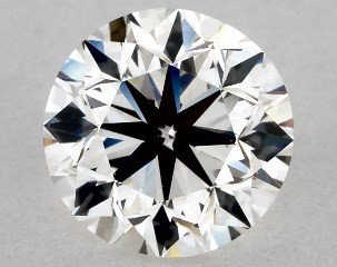 1.00 Carat I-VS2 Very Good Cut Round Diamond