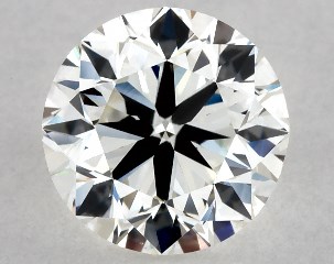 1.00 Carat I-VS2 Very Good Cut Round Diamond