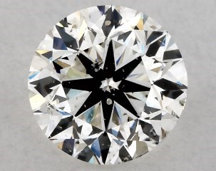 1.00 Carat I-SI2 Very Good Cut Round Diamond