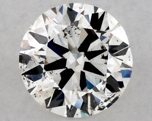 1.00 Carat I-SI2 Very Good Cut Round Diamond