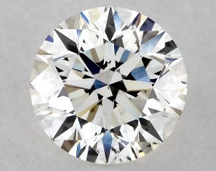 1.00 Carat I-SI1 Excellent Cut Round Diamond