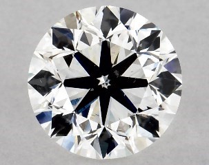 1.00 Carat F-SI1 Very Good Cut Round Diamond