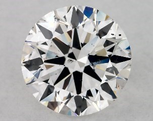 1.00 Carat F-SI1 Excellent Cut Round Diamond