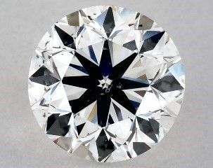 1.00 Carat G-SI1 Very Good Cut Round Diamond