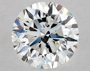 1.00 Carat H-SI1 Very Good Cut Round Diamond