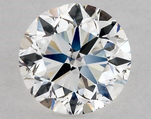 1.00 Carat H-SI1 Very Good Cut Round Diamond