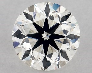 1.00 Carat H-SI1 Very Good Cut Round Diamond