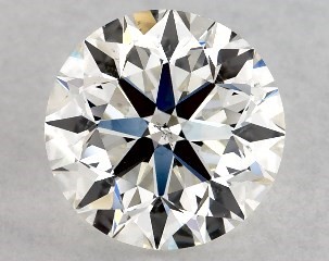 1.00 Carat H-SI1 Very Good Cut Round Diamond