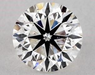 1.00 Carat H-SI1 Very Good Cut Round Diamond