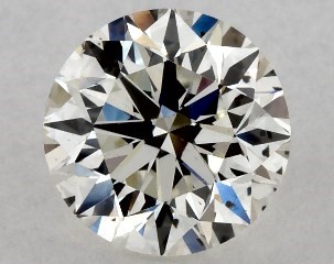 1.00 Carat J-SI1 Very Good Cut Round Diamond