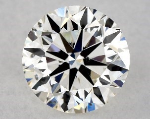 1.00 Carat J-SI1 Very Good Cut Round Diamond