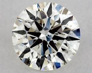 1.00 Carat J-SI1 Excellent Cut Round Diamond