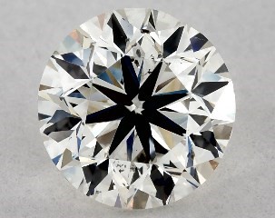 1.00 Carat K-SI1 Very Good Cut Round Diamond