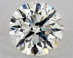 1.00 Carat K-SI1 Excellent Cut Round Diamond