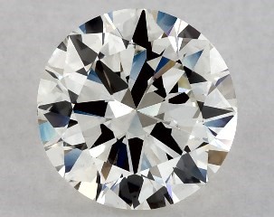 1.00 Carat K-SI1 Very Good Cut Round Diamond