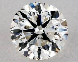 1.00 Carat K-SI1 Very Good Cut Round Diamond