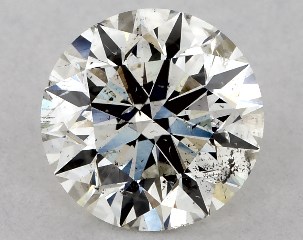 1.01 Carat I-SI2 Excellent Cut Round Diamond