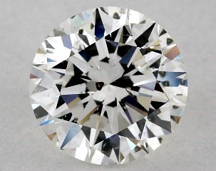 1.01 Carat I-SI2 Excellent Cut Round Diamond