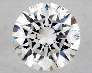 1.01 Carat E-SI1 Excellent Cut Round Diamond