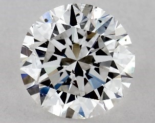 1.01 Carat F-SI1 Excellent Cut Round Diamond