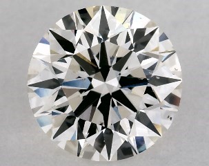 1.01 Carat I-SI1 Very Good Cut Round Diamond