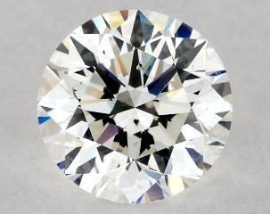 1.01 Carat I-SI1 Excellent Cut Round Diamond