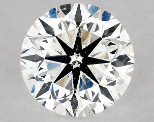 1.02 Carat H-SI1 Very Good Cut Round Diamond