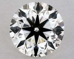 1.02 Carat I-SI2 Very Good Cut Round Diamond