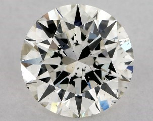 1.03 Carat J-SI1 Excellent Cut Round Diamond