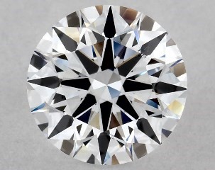 Lab-Created 1.03 Carat D-VS2 Excellent Cut Round Diamond