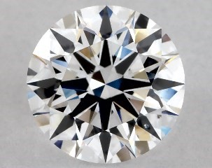 Lab-Created 1.04 Carat D-VS2 Excellent Cut Round Diamond