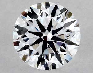 Lab-Created 1.08 Carat D-VS1 Very Good Cut Round Diamond