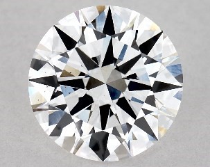 Lab-Created 1.12 Carat D-VS2 Excellent Cut Round Diamond