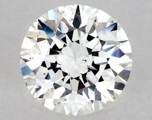 2.00 Carat I-SI1 Very Good Cut Round Diamond