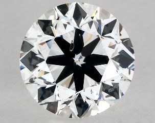 2.01 Carat I-SI1 Very Good Cut Round Diamond