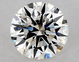 2.06 Carat I-SI1 Excellent Cut Round Diamond